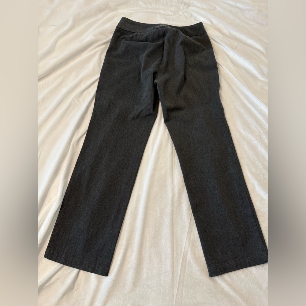 Women’s Dockers Ideal Fit Charcoal Gray Dress Pants Size 4 Short - Picture 3 of 7